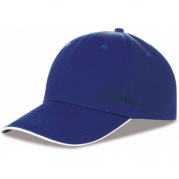 Cappellino baseball personalizzato stampa ricamo blu K18064BL04