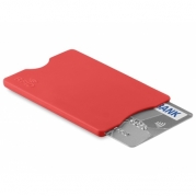 porta tessera carte di credito protezione RFID rosso MO8885 05C